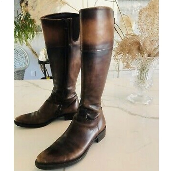 Vintage Italian Designer Sesto Meucci boots 7.5 - Picture 1 of 7